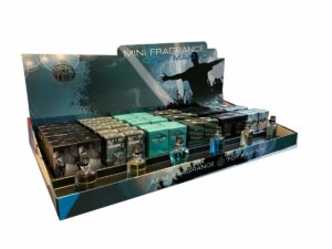 Présentoir assortiment de 72 parfums Homme