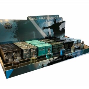 Présentoir assortiment de 72 parfums Homme