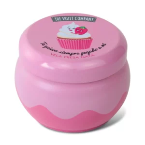 Bougie parfumée 150gr fraise chantilly