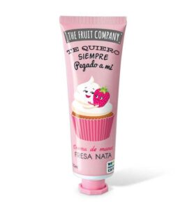crème pour les mains à la fraise chantilly
