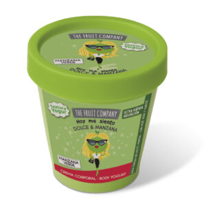 Crème pour le corps à la pomme verte texture yaourt