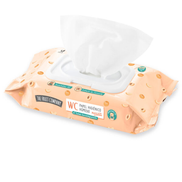 Paquet de 60 lingettes hygiéniques à la pêche