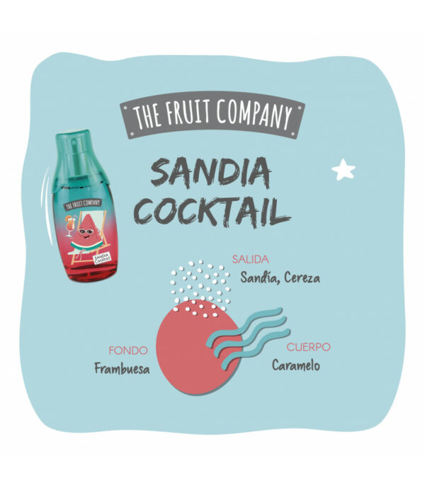 Eau de toilette pour femme Sandia Cocktail