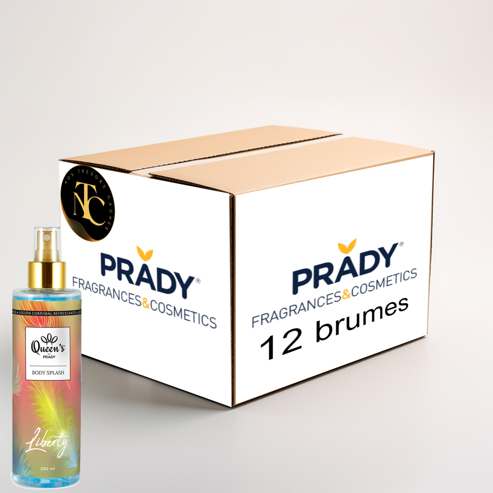 Carton 12 brumes pour le corps Liberty