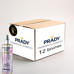 Carton 12 brumes pour le corps et les cheveux Polvo de Hadas