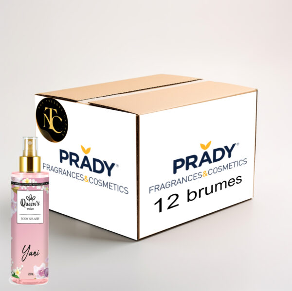 Carton 12 brumes pour le corps Yani
