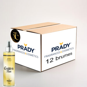 Cartons de 12 brumes pour le corps Golden Man