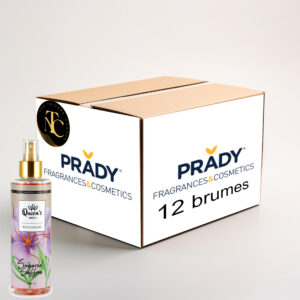 Carton 12 brumes pour le corps Sugared Saffron